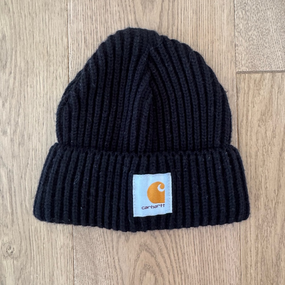 Carhartt Black Knit Beanie